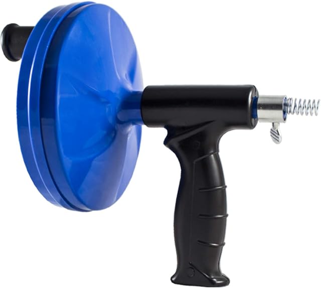 Nirox Plumbers Snake 7.6m x 6mm - Pipe Cleaning Spiral Tool (1.1cm) extendable - Plumbing Snake Ideal for Removing Hair from drains - Drain Auger