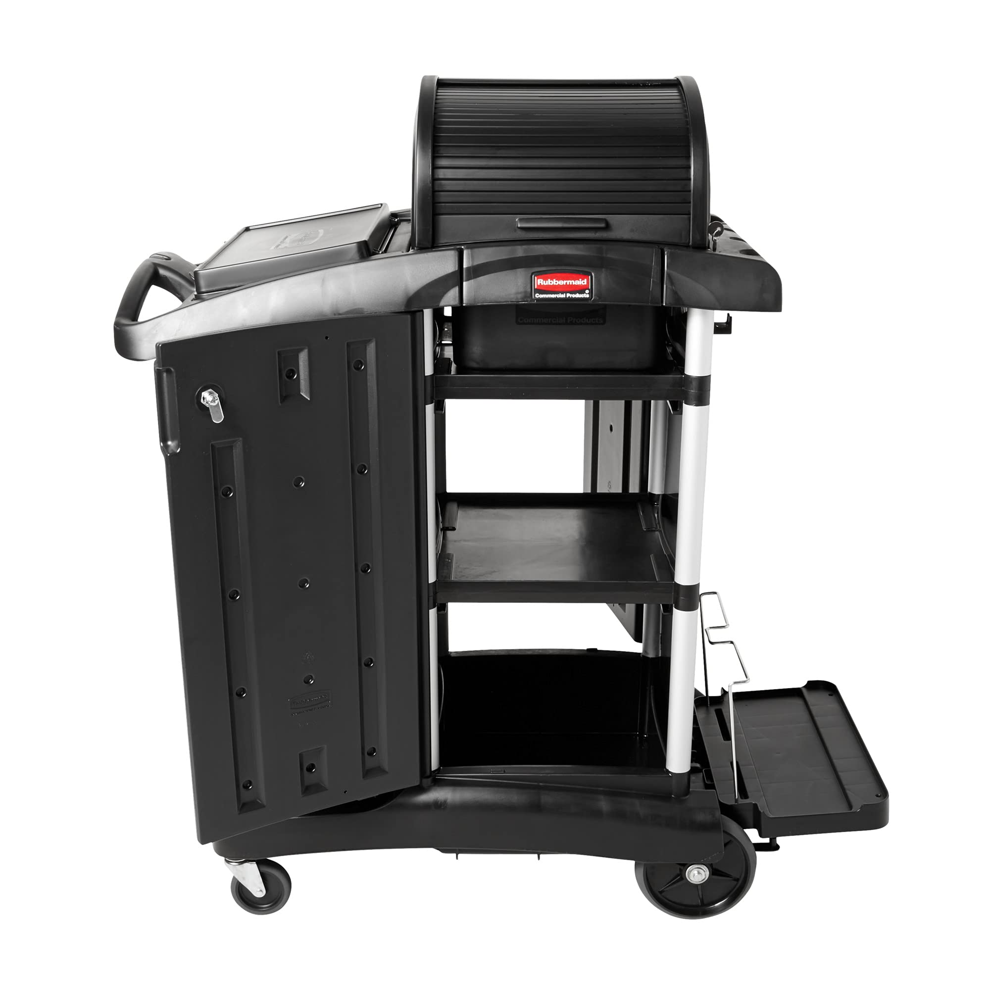 Rubbermaid Commercial Executive Series 1966720 - Bolsa para carrito de limpieza, 24 galones, color negro