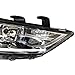 DOONARCES Right Headlight for Hyundai Elantra 2017 2018, Right Passenger Side Front Halogen Headlight Assembly 114-10015R,92102F3000, HY2503206 (Right/Passenger Side)