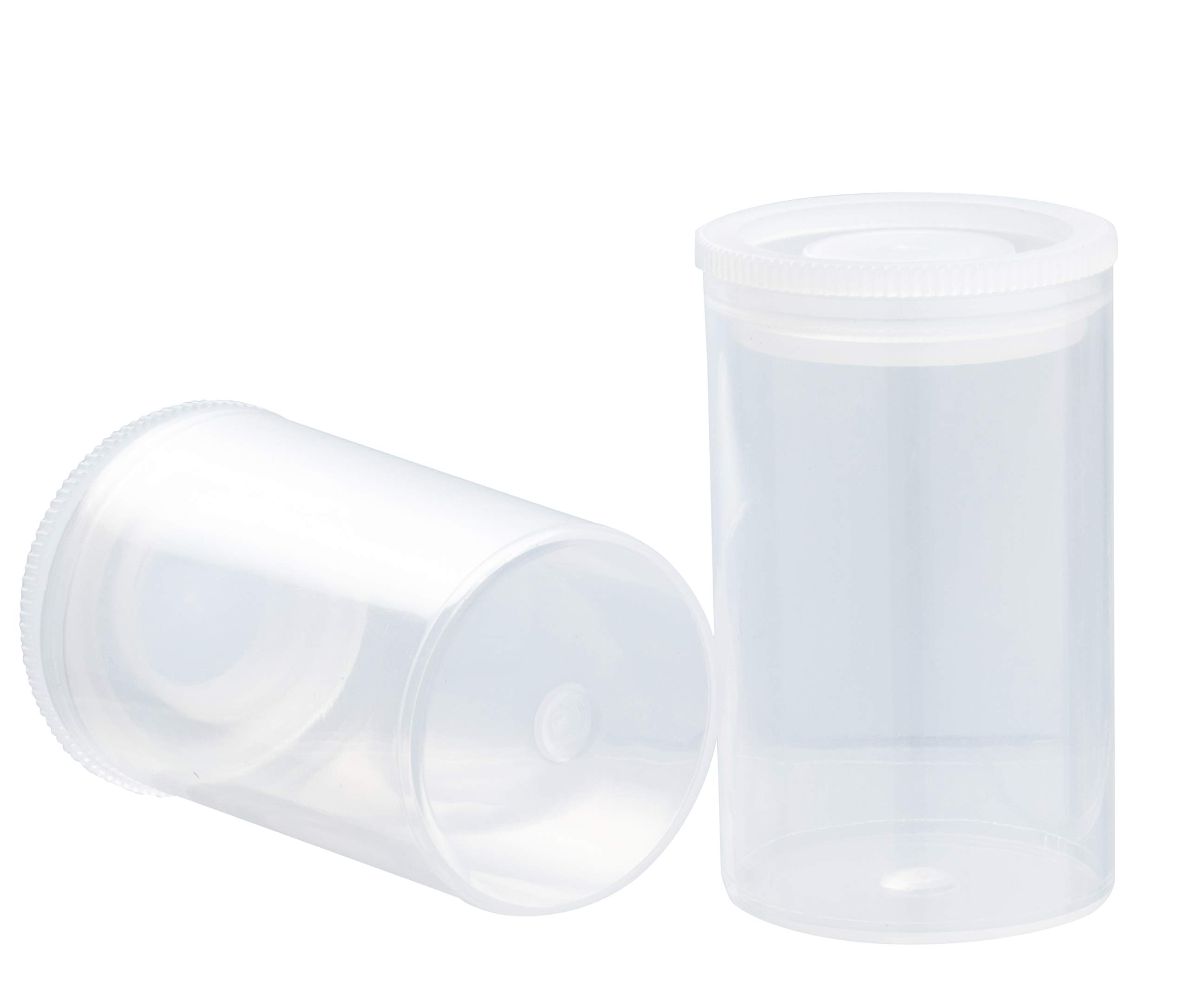 Film Canisters with Caps 30Count 35mm Clear Film Canisters