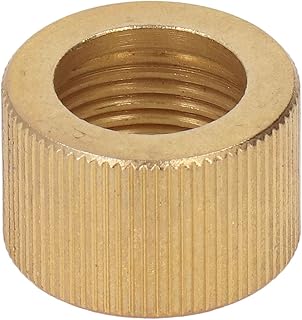 Brass Nozzle Lock Nut for AS118 Sandblaster, Durably OEM Standard Replacement Part, Compatible with AS118 Series