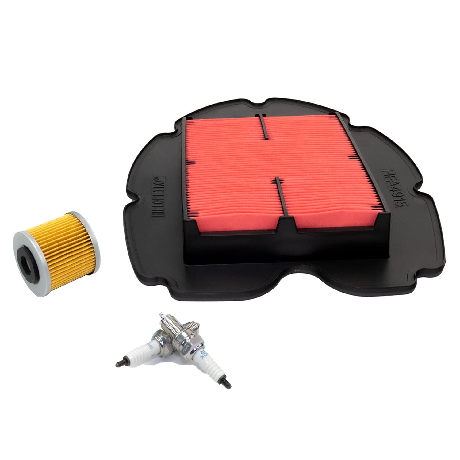 Inspektionspaket Öl 4L Für Yamaha TDM 900 RN TDM900 2002-14 Ölfilter+Zündkerzen
