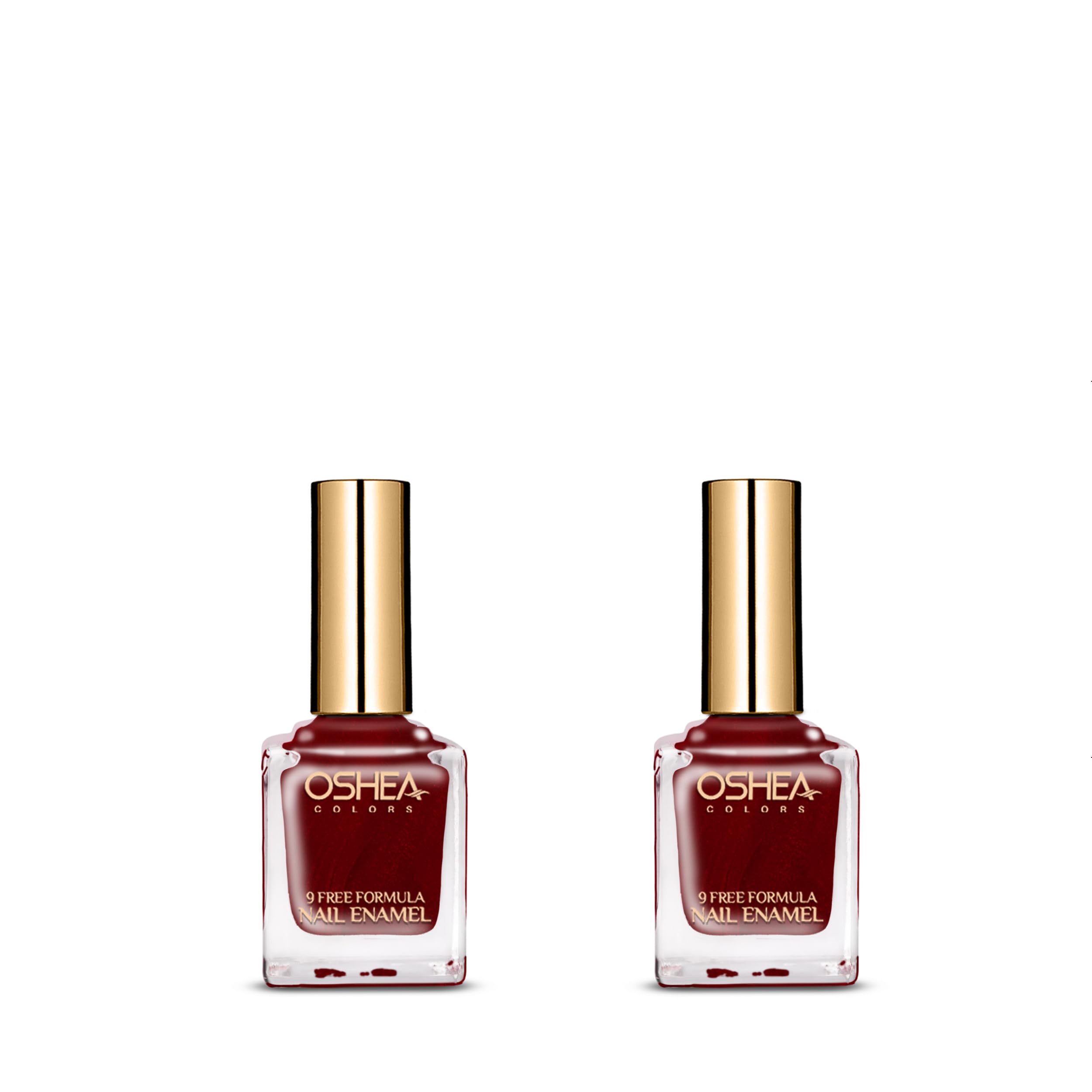 Oshea Herbals Nail Enamel 24 Miss Maroon pack of 2 x 10 Milliliters-image-16