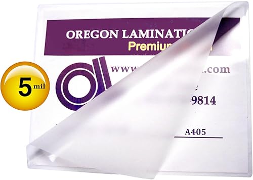 Miniatura 2 de 5 mil A4 bolsas de laminación en caliente Qty 100 8-3/4 x 12-1/4 mangas laminadoras 8.740 in x 12.244 in