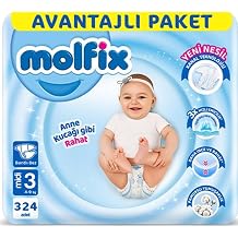 Molfix Premium Mega Avantaj Paketi, 6 Beden, 216 Adet Bebek Bezi
