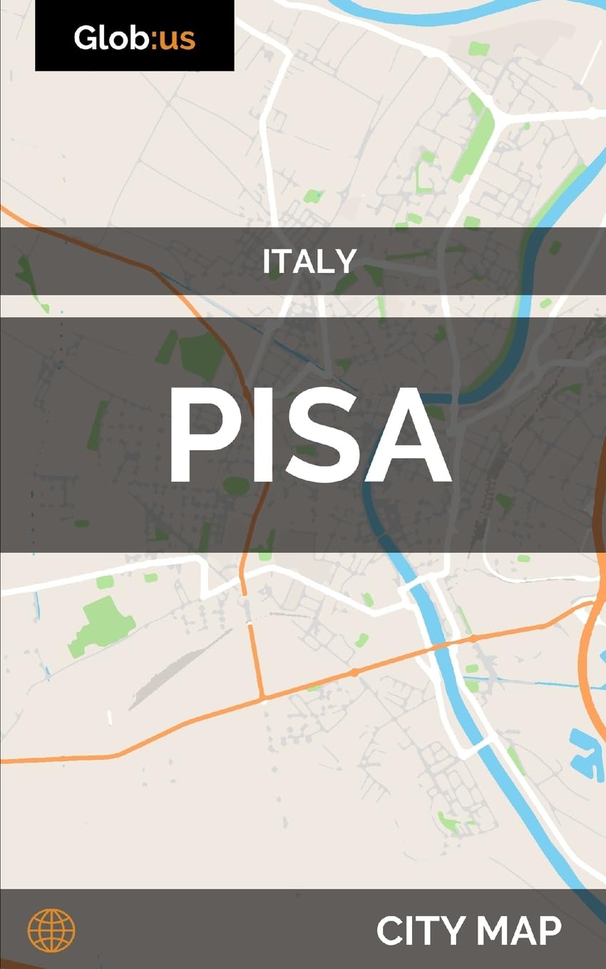 Pisa, Italy - City Map