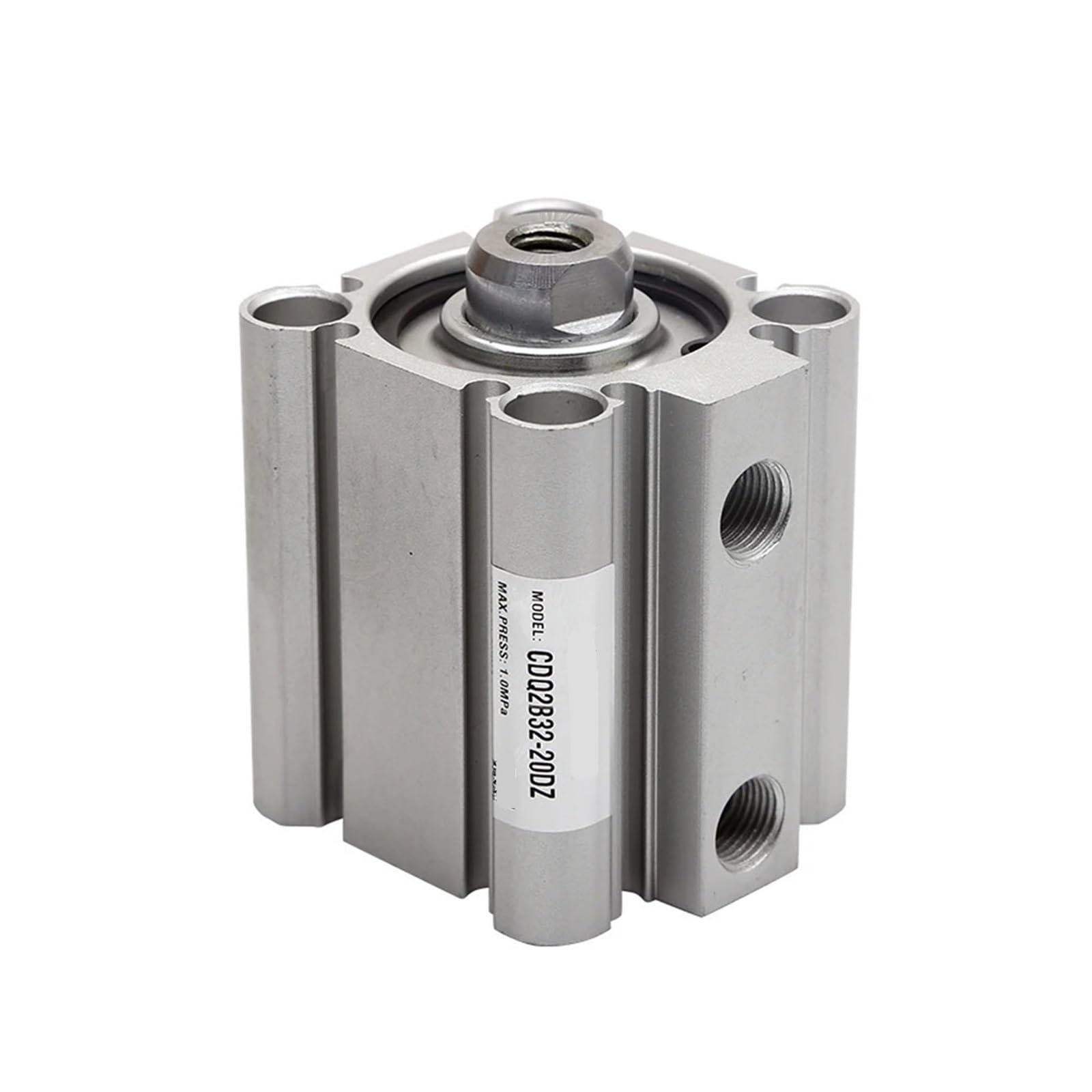 Cilindro neumático de carrera corta CDQ2A63-75DCZ con rosca interna hembra