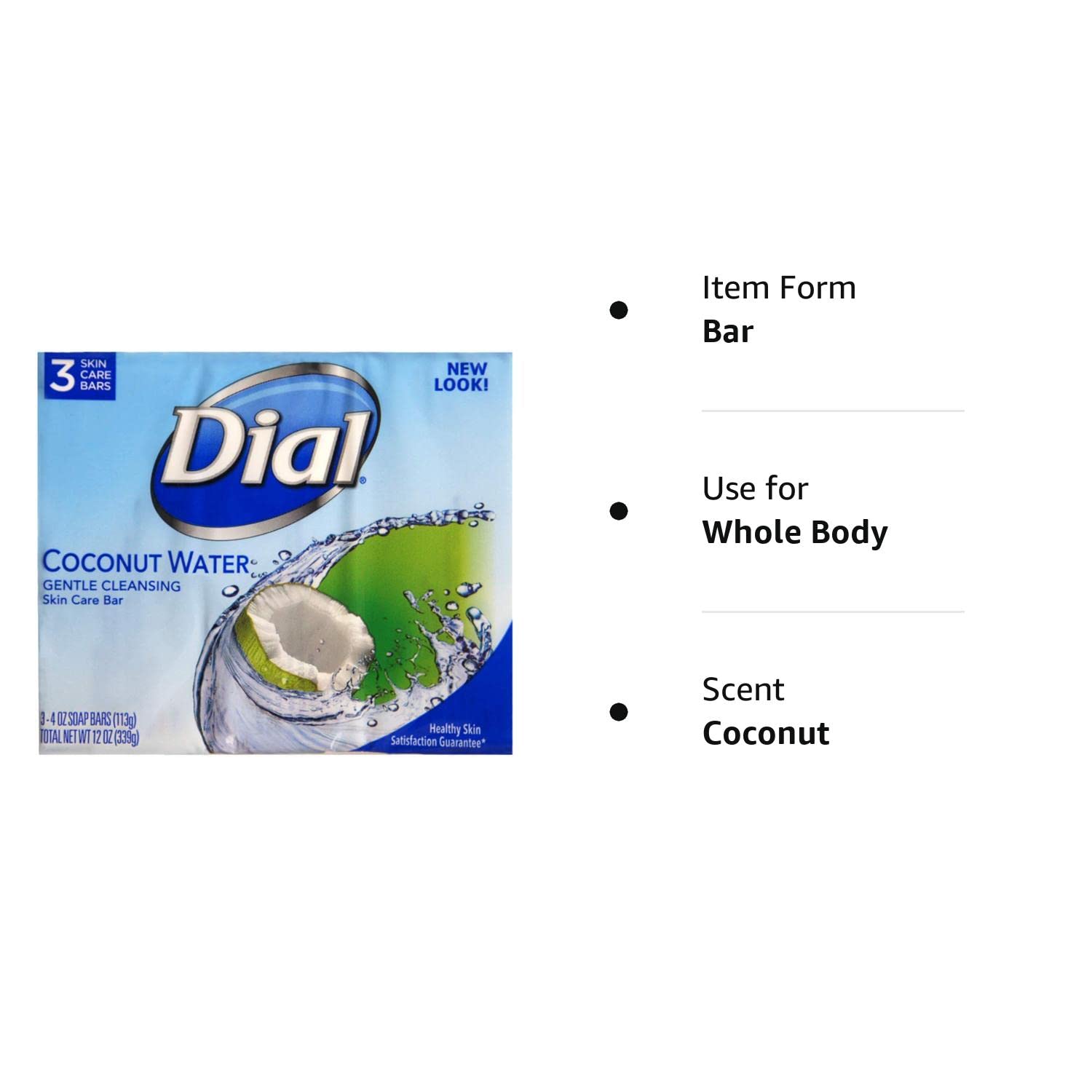 Dialglycerin Soap Bars Coconut Water And Bamboo Leaf Extract
