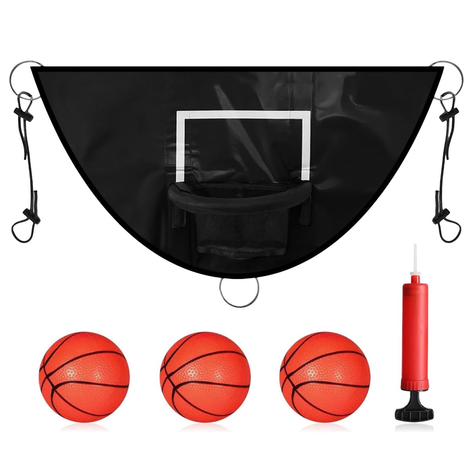 Panier de basket pour trampoline avec planche PVC imperméable résistante au soleil - 8