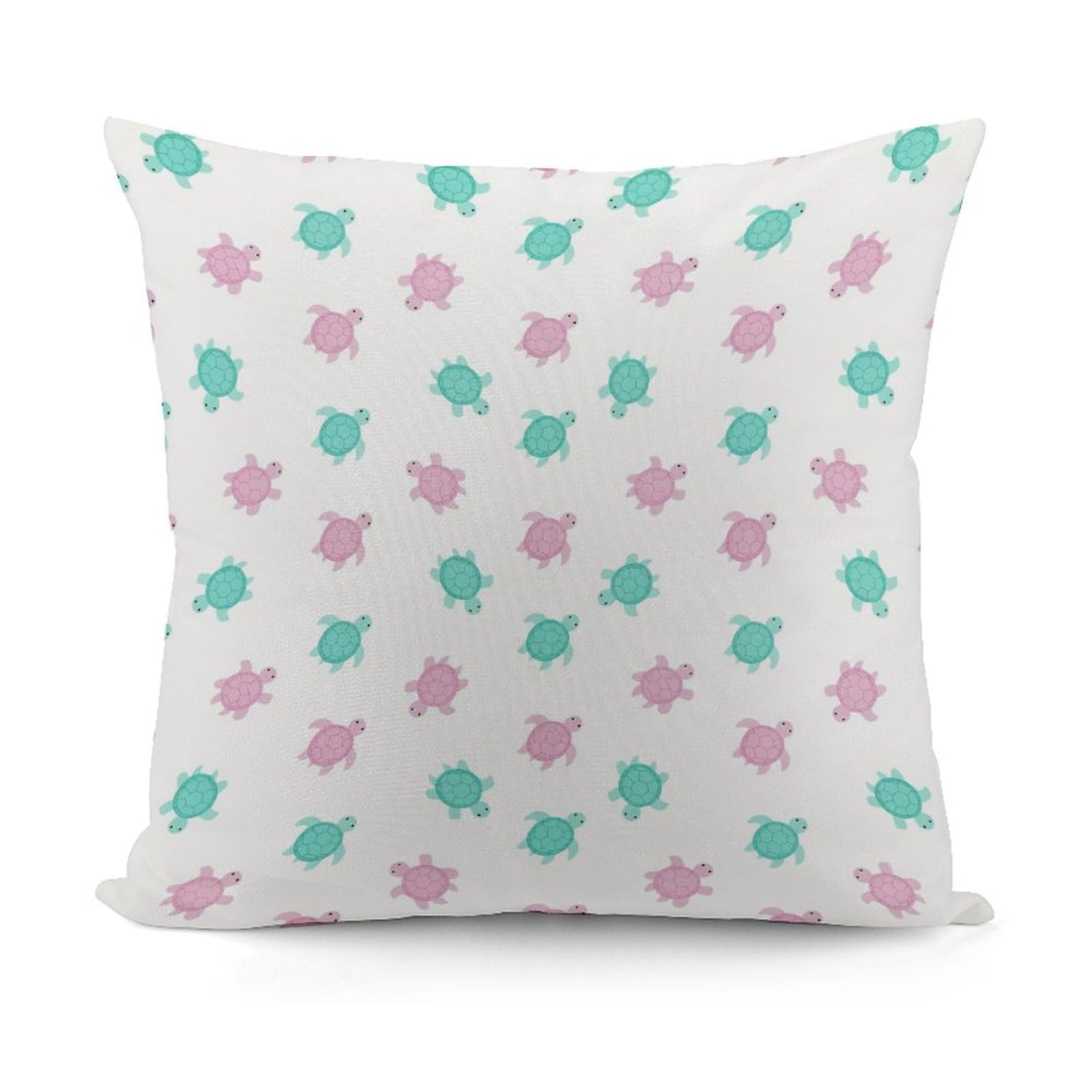Smazdfxx Picture(264) All Seasons Decorative Throw Soft Comfort Watercolor Sea Turtles Pillow Covers For Living Room Couch Bed Sofa