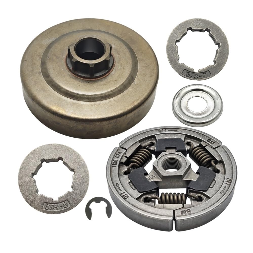 Tambor de embrague 7T con llanta 3/8 para motosierra MS362 y MS381