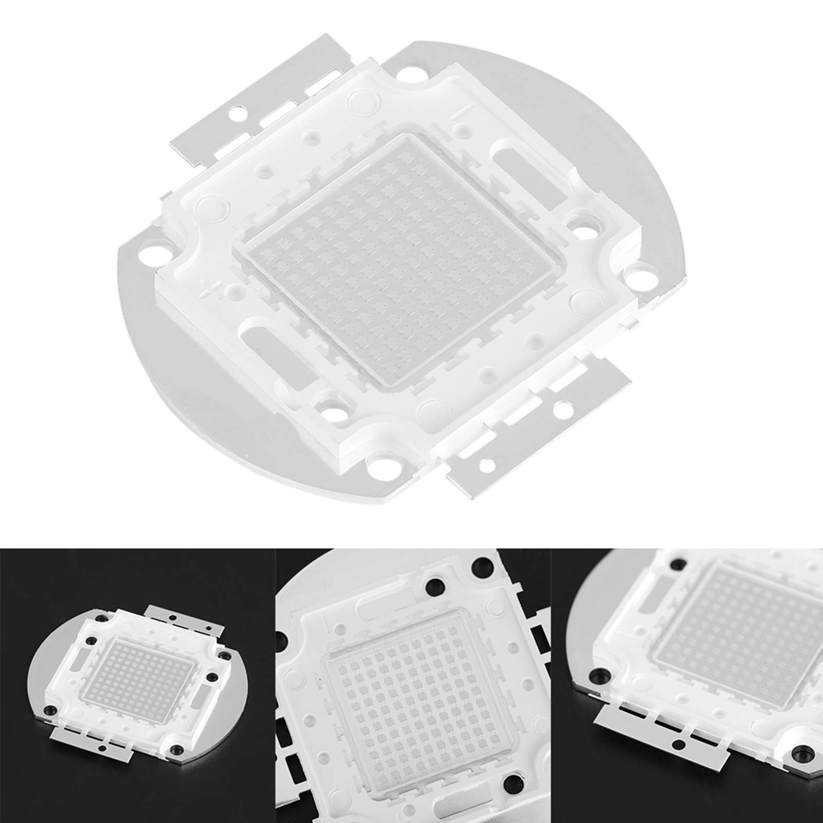 YWBL-WH Lumières Ultraviolettes LED 100W, Haute Puissance, Pilote à Courant Constant 395-400Nm, pour Usage Domestique