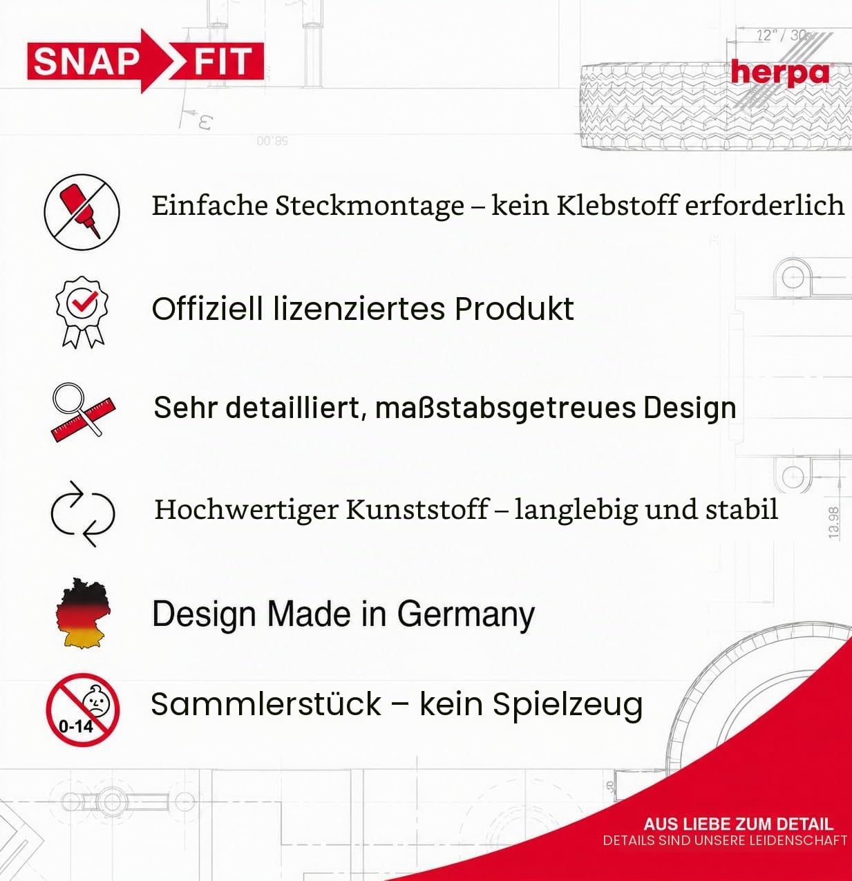 herpa 612180 – Airbus A380, Emirates „United for Wildlife“, Wings, Modell Flugzeug mit Standfuß, Flieger, Modellbau, Miniaturmodelle, Sammlerstück, Kunststoff, Snap Fit - Maßstab 1:250