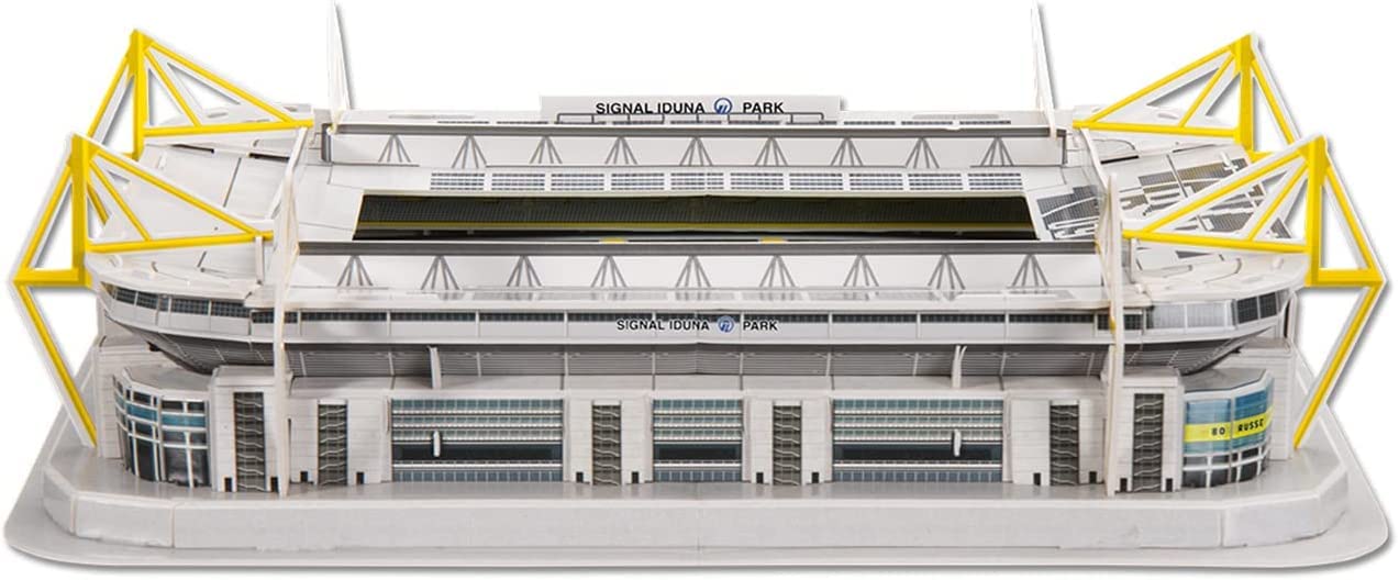 Klasyczna łamigłówka o stadionie piłkarskim, Stadion Signal Park 3D Puzzle DIY Replika Model Wyposażenie domu Dekoracja budynku dla fanów