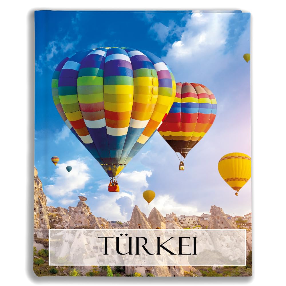 Urlaubsfotoalbum 15x21: Türkei, Fototasche für Fotos, Taschen-Fotohalter für lose Blätter, Urlaub Türkei, Handgemachte Fotoalbum