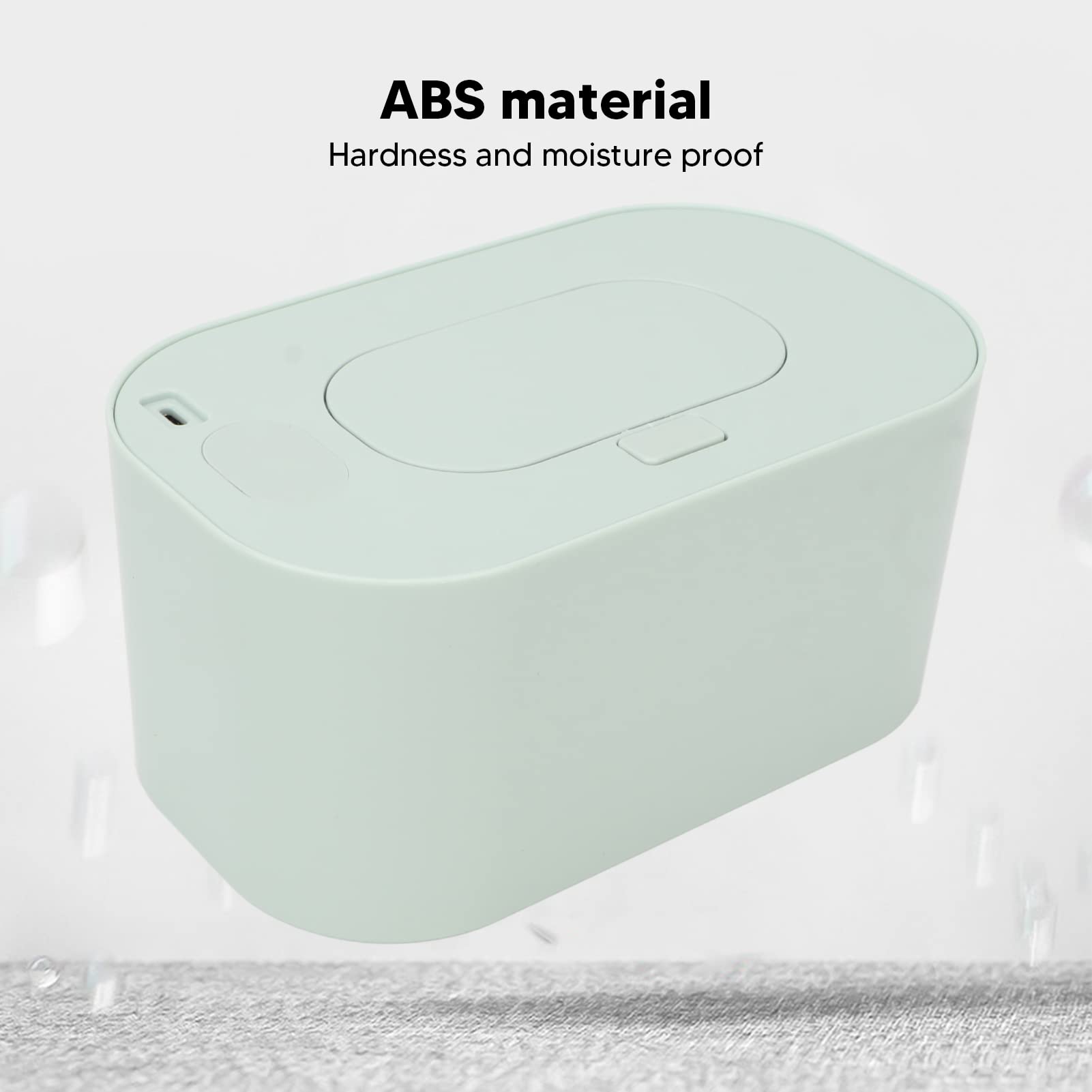 Calentador de Toallitas para Bebés,Temperatura del Termostato USB Toallita Portátil para Pañales Calentador de Toallitas Caja de Calefacción para Uso en el Hogar Y la Oficina Al Aire Libre