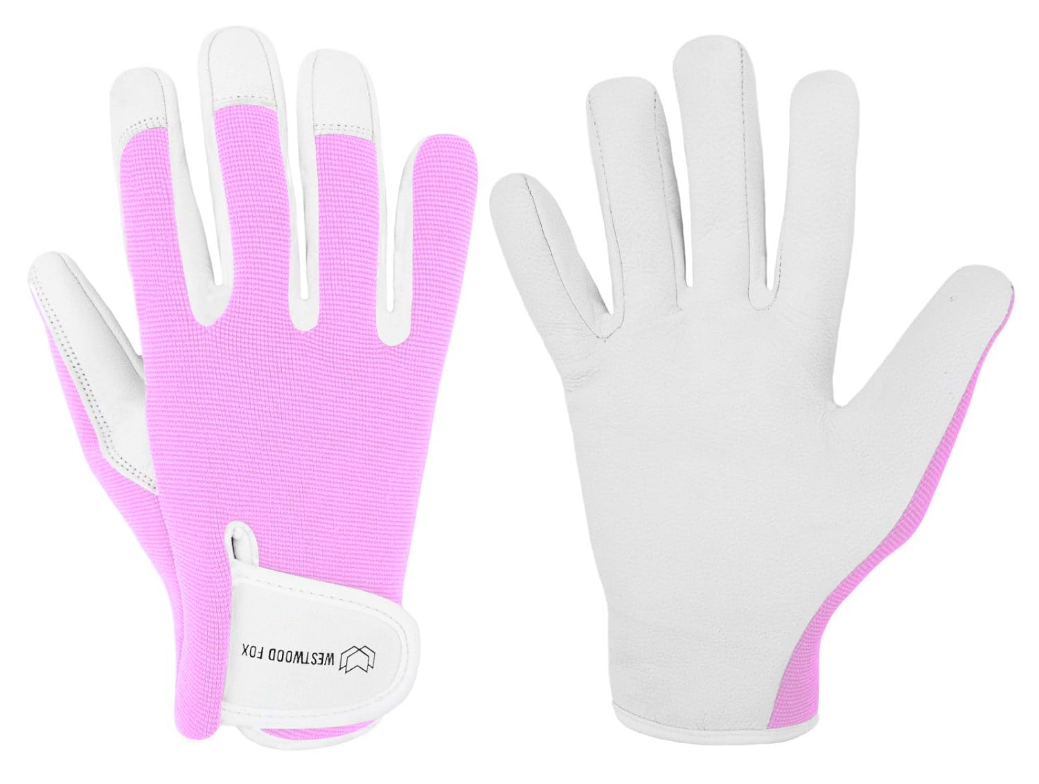 WESTWOOD FOX Ladies/Mens Leather Gardening Gloves Thorn Proof Rigger Garden work gloves, Safety Working Gloves