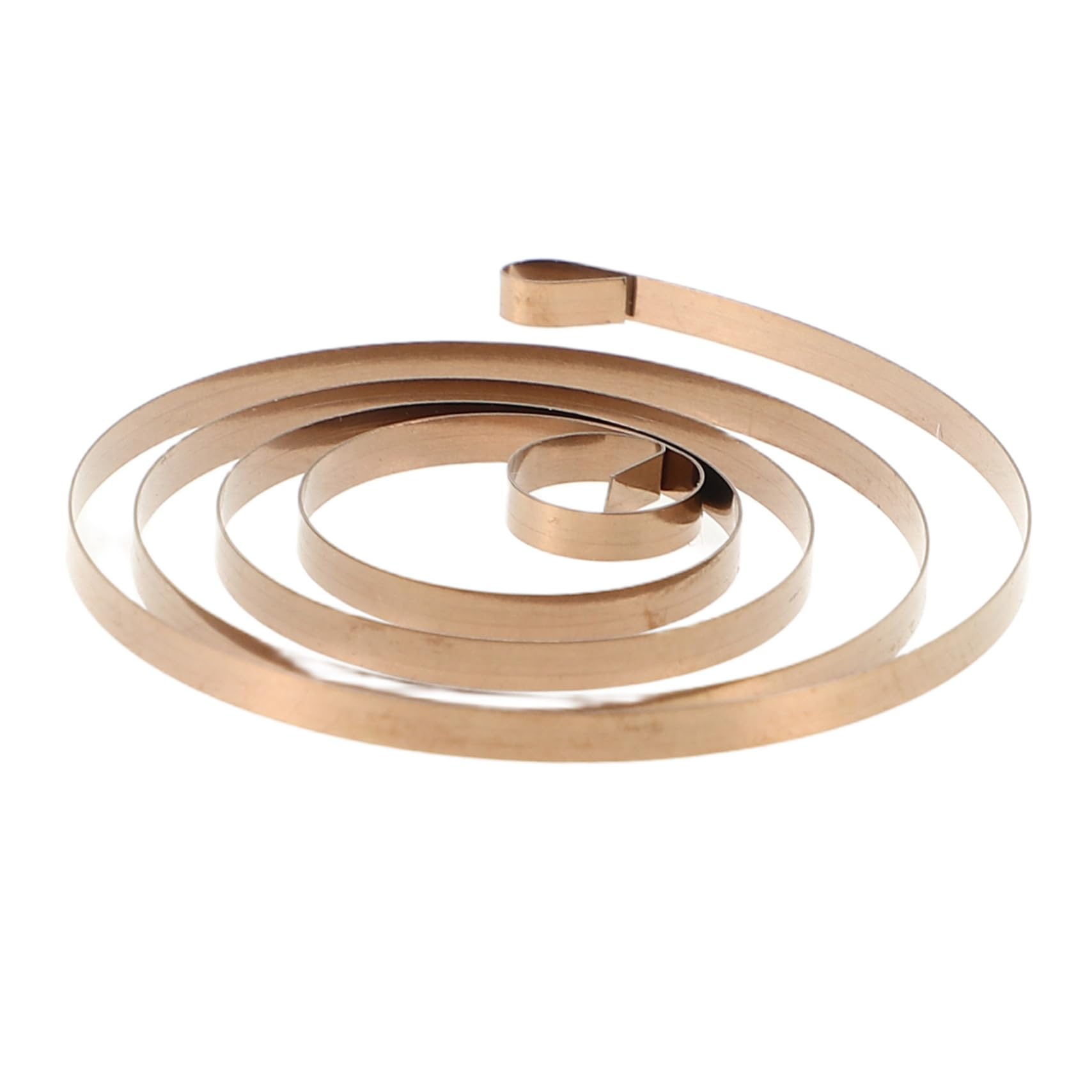 Sosoport Stainless Steel Wind Up Coil Spring for Clockwork Drumming Robot Durable Replacement Parts for DIY Mechanical Clockwork Animal Model Reliable Power Source for