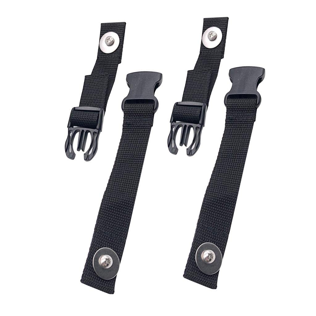 Nishiyuenyi 1 Pair Kayak Center Console Straps Hatch Lid Mount Fixing Webbing