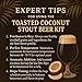 Label Peelers Toasted Coconut Stout Beer Kit