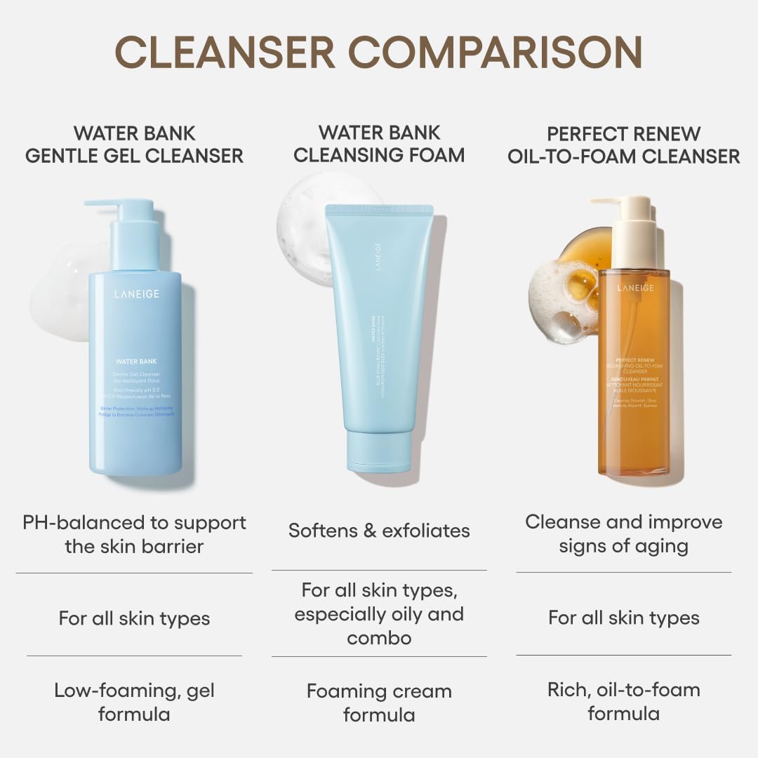 LANEIGE Perfect Renew Nourishing Oil-to-Foam Cleanser
