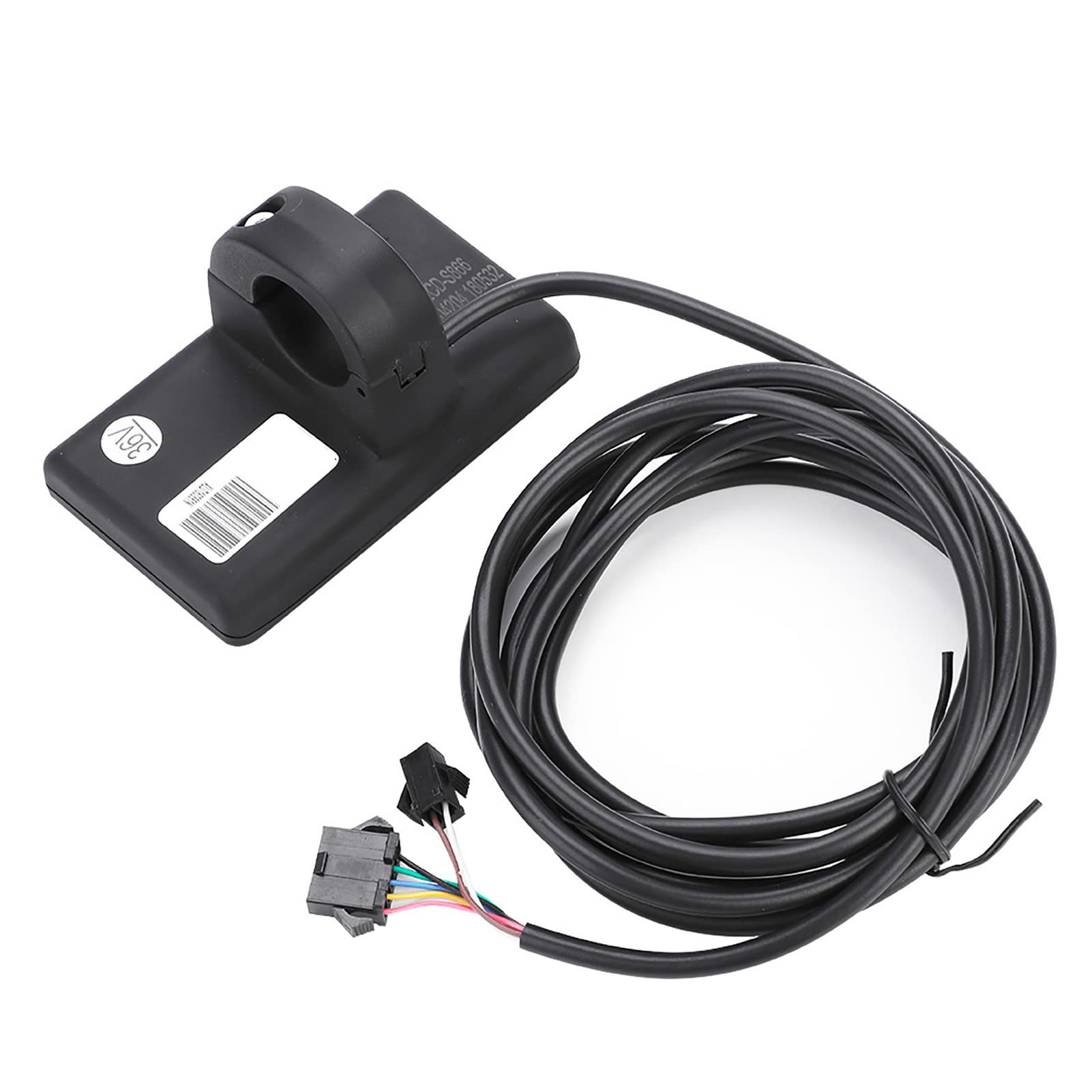 Focket wasserdichte Motor Brushless Controller und LCD Display für Geschwindigkeit, 24V 48V einstellbar Elektrofahrrad Scooter Brushless Controller Kit für Elektrofahrrad Scooter (36V/48V 350W)