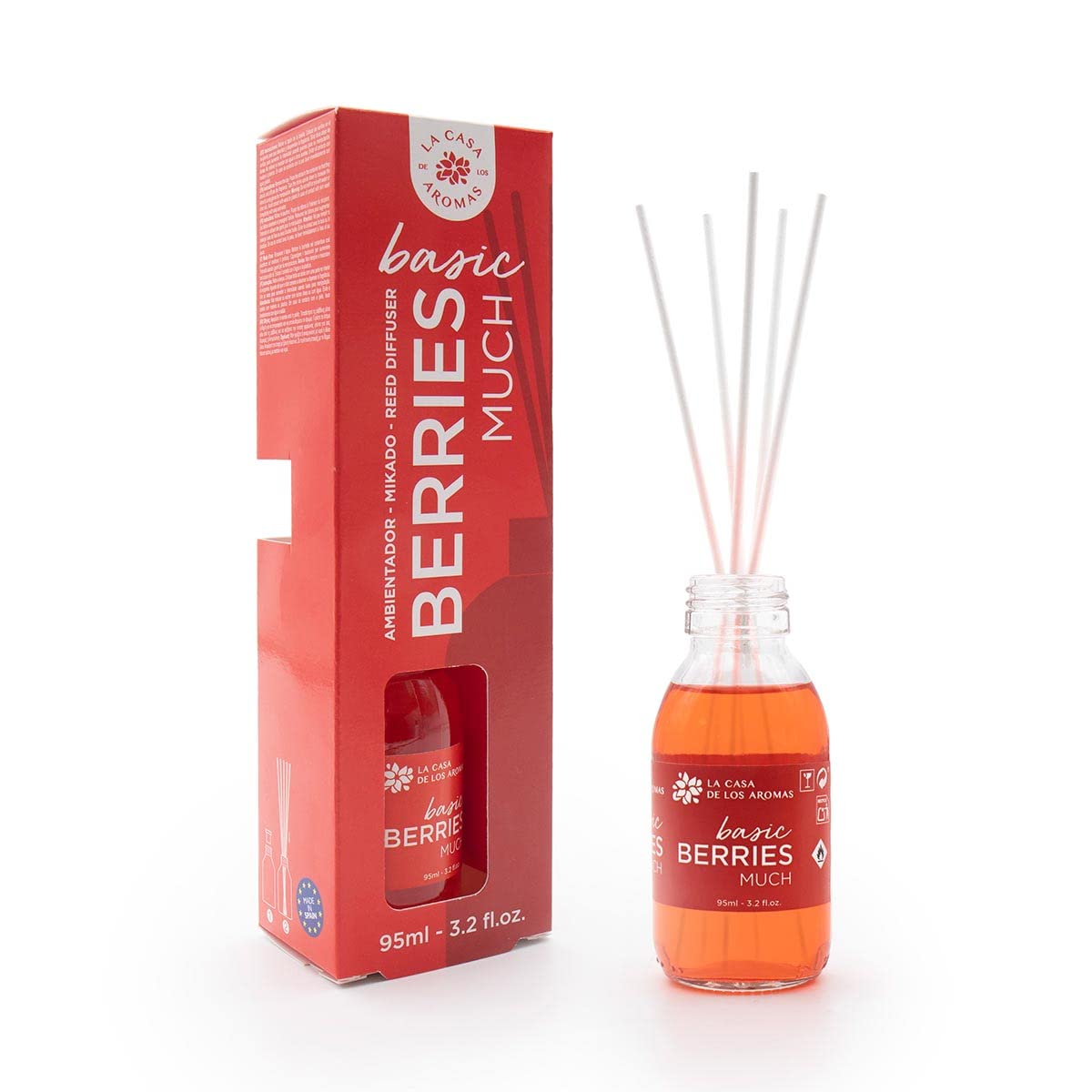 SYS Aromas Deodorante Mikado Radice Angelica - Diffusore con 8 bastoncini di rattan - Lunga durata - Marmo Collection - Ideale per casa, ufficio, bagno - 50 ml
