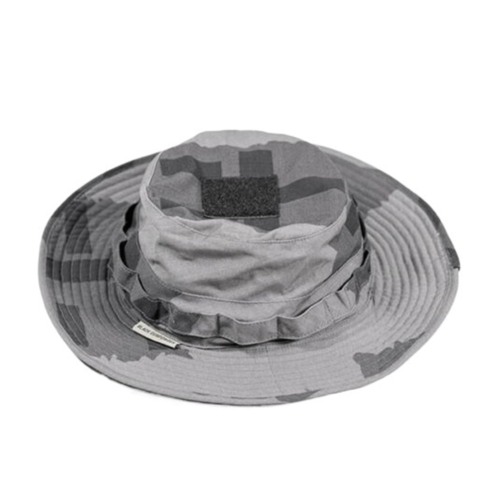 Cappello da Pescatore con Protezione Solare Cappello tattico con Tesa Larga e Rotonda, Cappello da Pescatore, Mimetico Notturno nel Deserto, T-Block De Spot