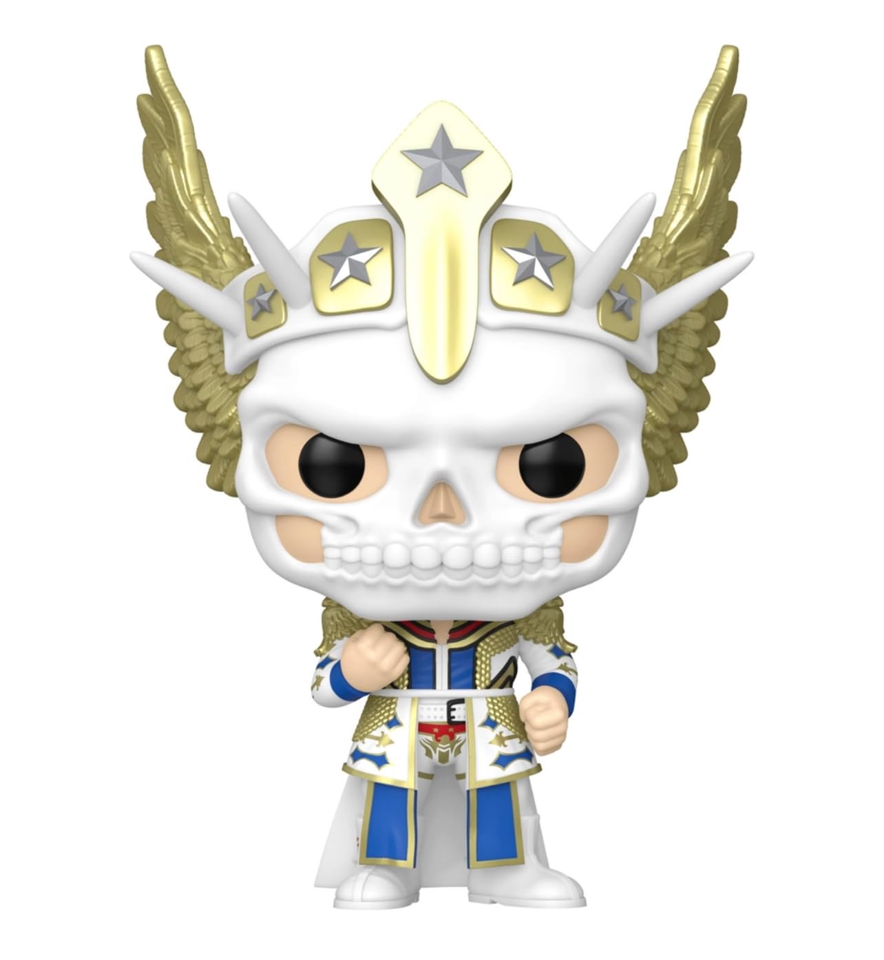 WWE Cody Rhodes The American Nightmare Metallic Funko POP! Vinyl 179 Wresting Action Figure Toy, White, Gold, and Blue, Standard - Image 2