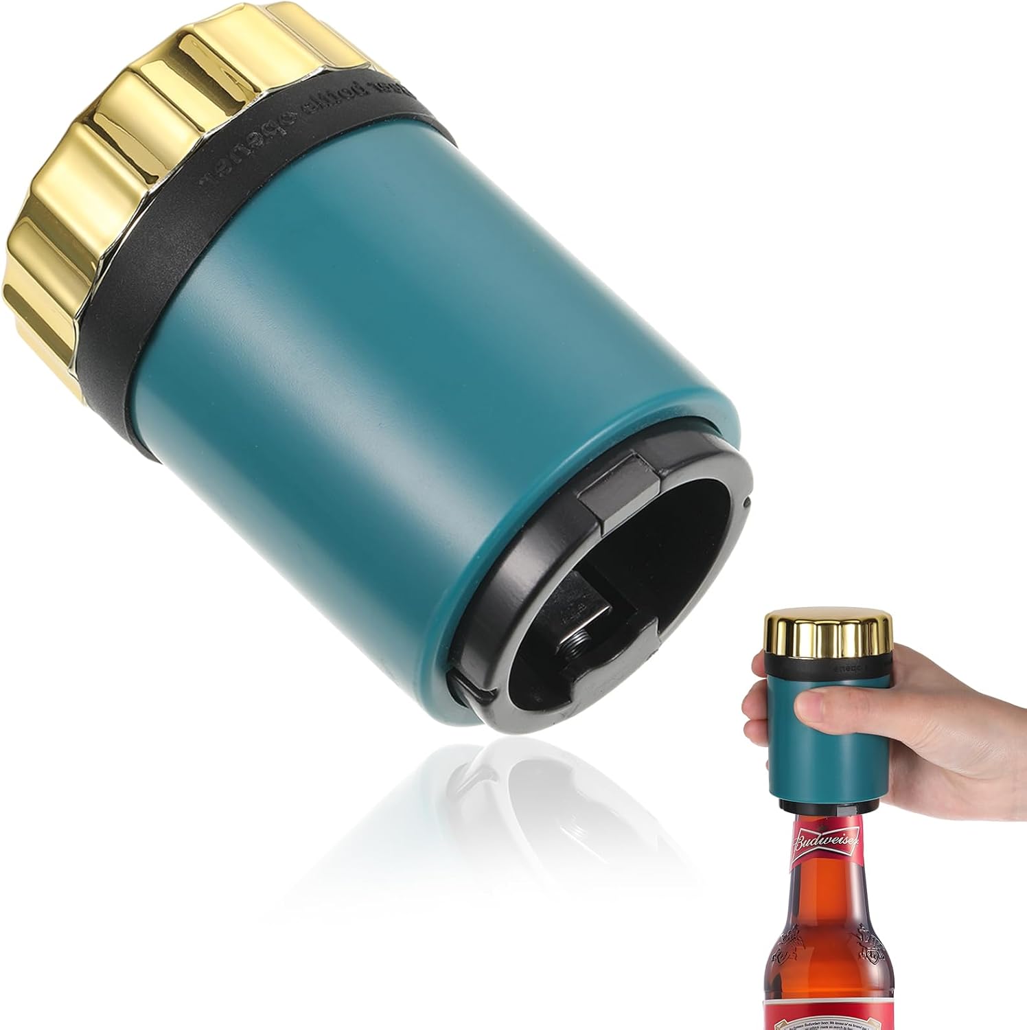 Bottle Openers Beer Gifts for Men, Bottle Opener Push Down