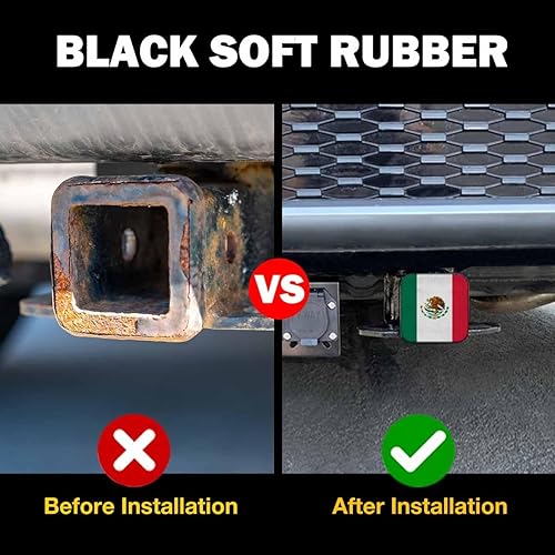 Vista 138 de Funda cuadrada segura para enganche de remolque de 2 pulgadas, Jesus is the Foundation of My Life Faith - Cubierta de enganche trasero para Bible