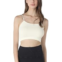 NIKIBIKI Women Seamless Classic Crop Top Bralette, Made in U.S.A, One Size