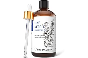 HIQILI 1 Fl Oz Pine Oil for Diffuser, 100% Pure Natural - 30ml