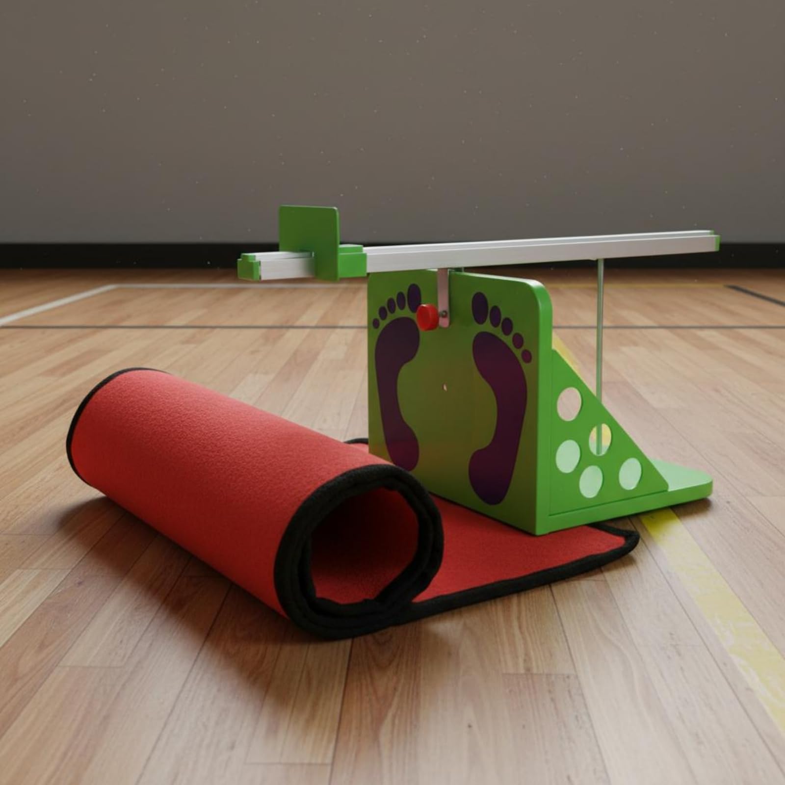 Tester Sit And Reach Alta Precisione Misuratore di Flessione da Seduti Elastico Attrezzatura Sportiva per Ragazzi, Scuola, Allenamento