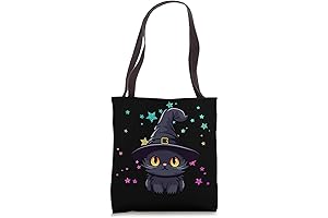 Black Cat Halloween Trick or Treat Bag