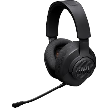 JBL Quantum 360 Wireless Over-Ear Gaming Headphones with 2.4GHz/Bluetooth Dual Wireless Connection, 22-Hour Battery, Multi-Pl