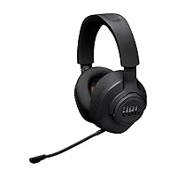 JBL Quantum 360 Cuffie Gaming Wireless Over Ear, con Doppia Connessione Wireless 2.4GHz/Bluetooth
