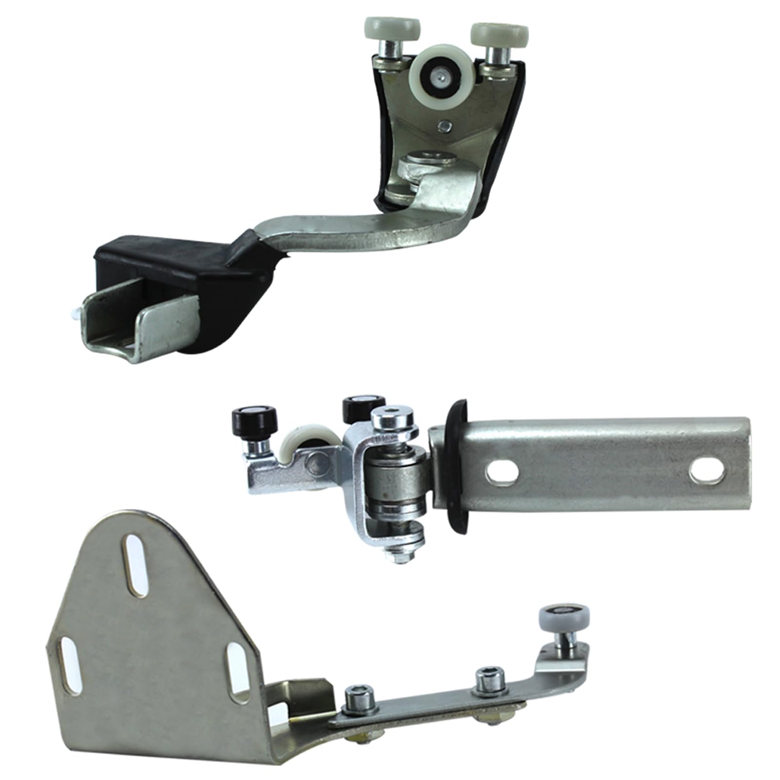 Partsline lot de 3 galets de porte coulissante latérale droite compatible avec Iveco Daily (depuis 2006) – équivalent à 3804682, 3801610, 3804680