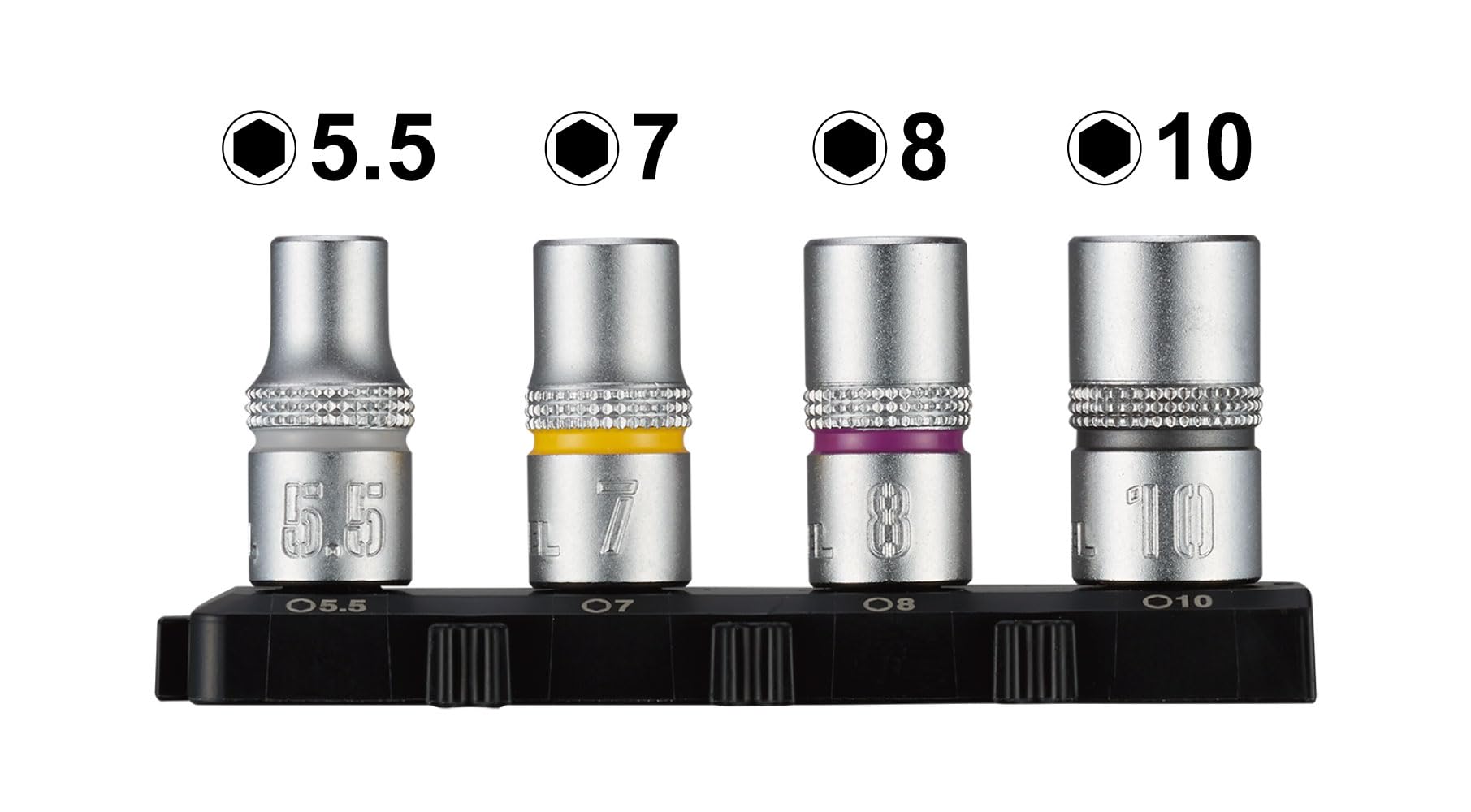 VESSEL Replacement Socket Set Holder Bolts Nuts Loosen Tightening