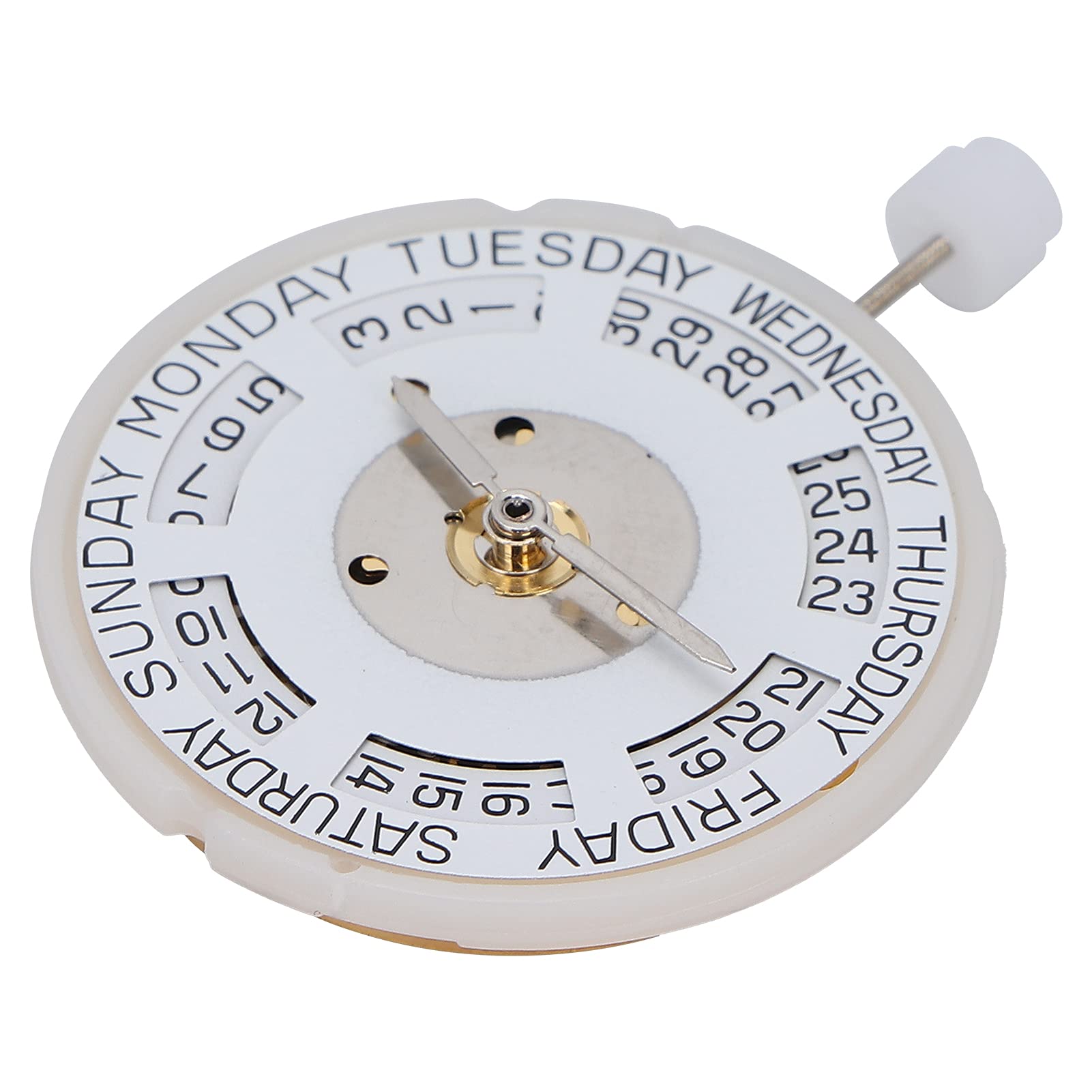 Generic Mechaniczny Mechanizm Zegarka 2834 Złoto Trwałe Części Zamienne dla Mechaników Zegarków Średnica 30 Mm
