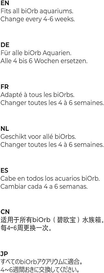 biOrb Aquarium Service Kit, With Filter Cartridge, Water Treatment & Cleaning Pad, Essential Fish Tank Maintenance Kit Compatible With All biOrb Aquariums, Perfect For Easy Routine Cleaning