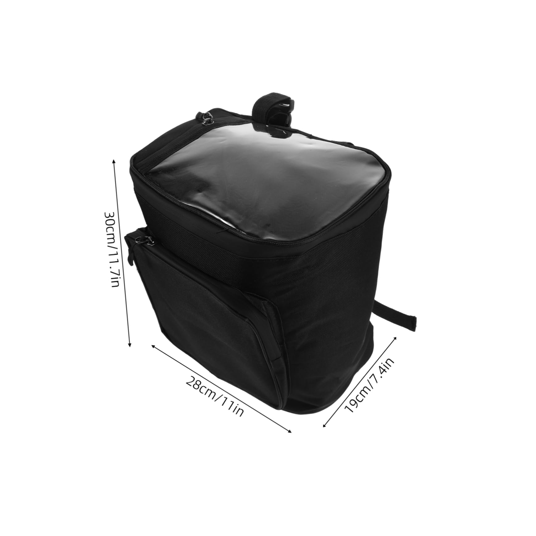 Gatuida Bolsa para Casco De Bicicleta Eléctrica De Frontal con Soporte para Teléfono Bolsa De Almacenamiento para Patinete Eléctrico y Bicicleta Eléctrica