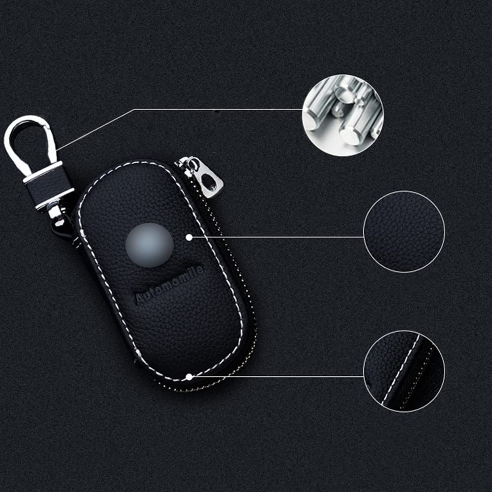 CXFFB Leather Car Key Case For Bentley Continental GT Flying Spur Bentayga Mulsanne Arnage Car Key Cover Car Key Bag Badge Decorative Accessories,E