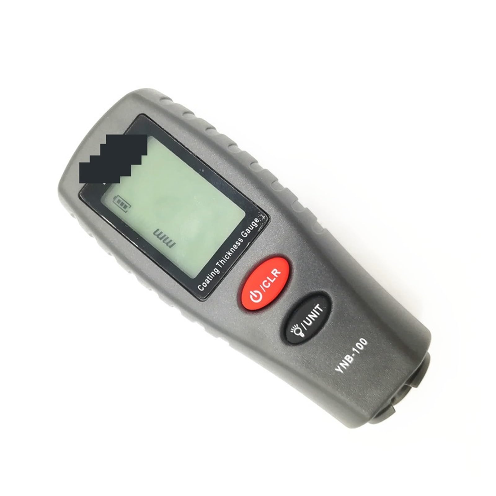Miernik grubości lakieru 20ps cyfrowy Mini miernik grubości lakieru samochodowego Tester z podświetleniem YNB-100 | Blue With Battery