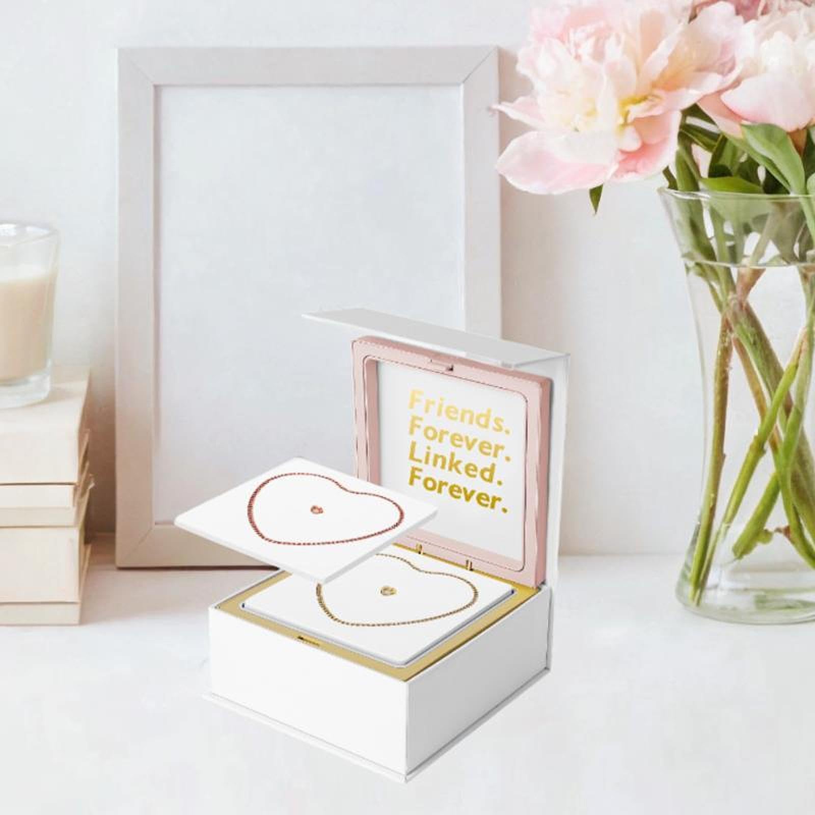 Kit braccialetti permanenti per San | per coppie, set artigianali unici, regali memorabili per celebrare l'amore, kit braccialetti permanenti, per San Per