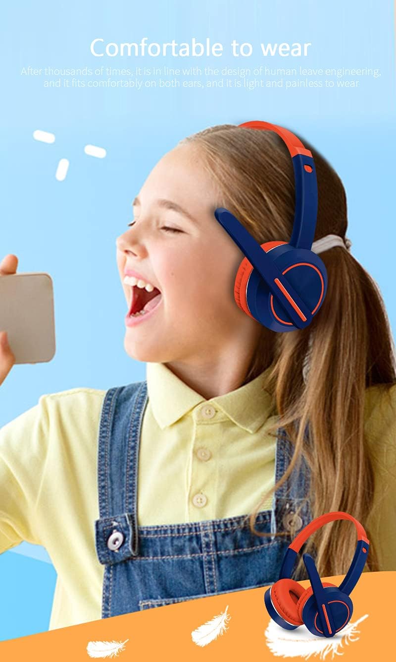 Headset Bluetooth Gaming Headset with Microphone- Stereo Gaming Headset Noise-Cancelling Headset for PC, Gifts for Boys and Girls