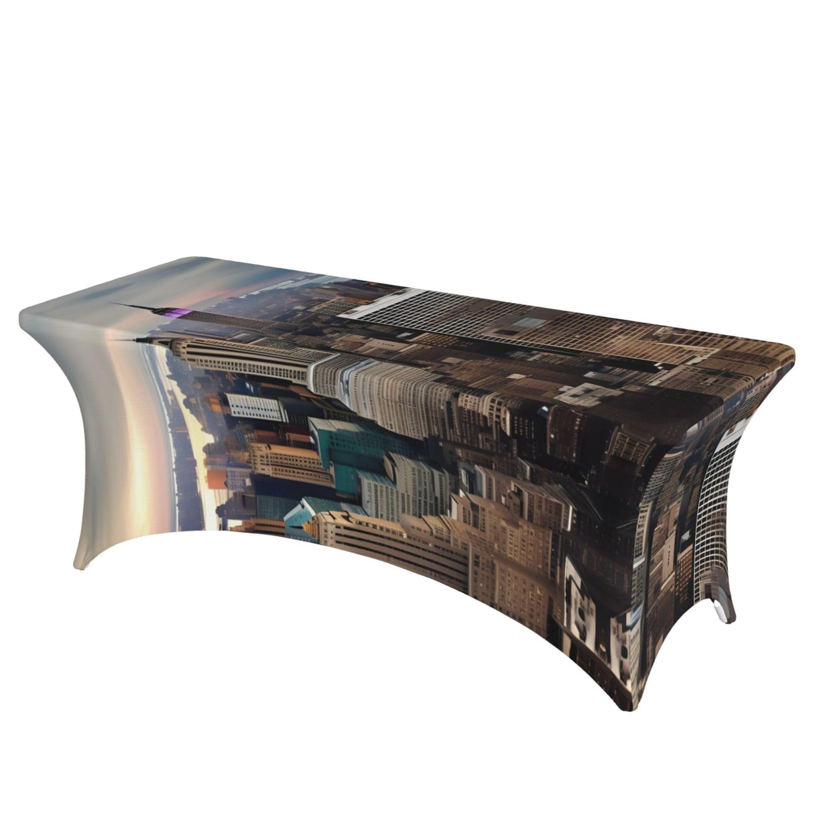 Nappe de table rectangulaire de qualité supérieure pour réception chic
