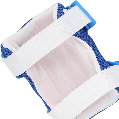 Miniatura 6 de OUKENS Rodilleras para niños y jóvenes, coderas, muñequeras para 5 a 16 años, juego de equipo de protección infantil para patines de ruedas,