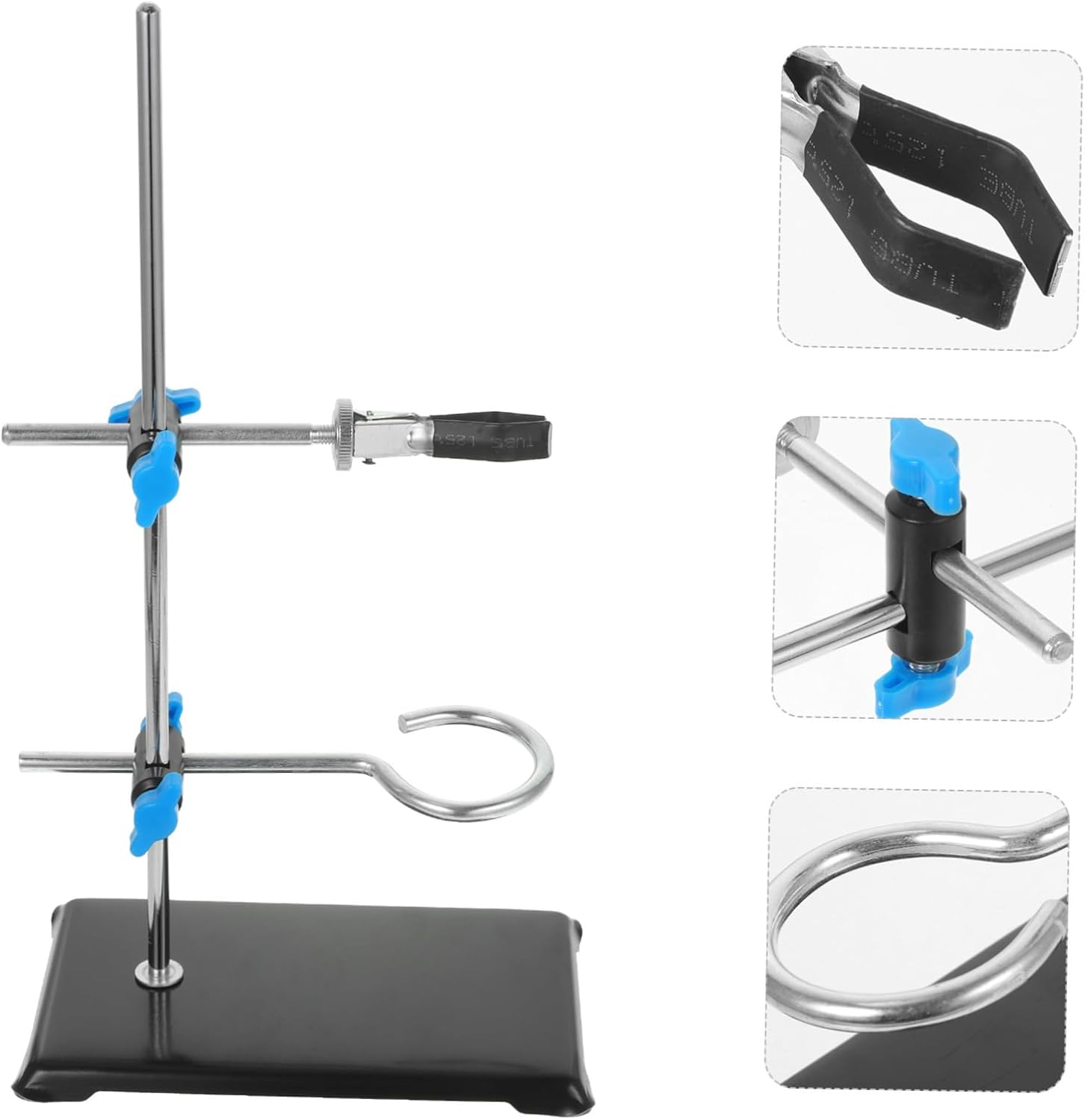 Cabilock Laboratory Grade Metalware Strong Sturdy Mini Stand for Chemistry Physics Experiments Style