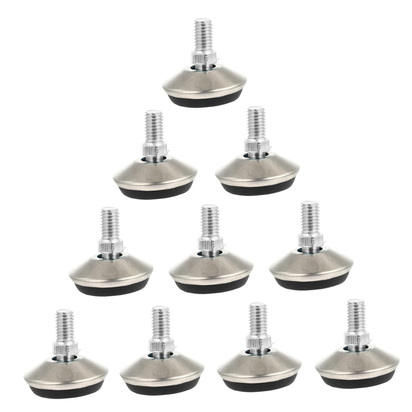 Niveladores de patas para muebles duraderos WOONEKY que eliminan balanceos peligrosos